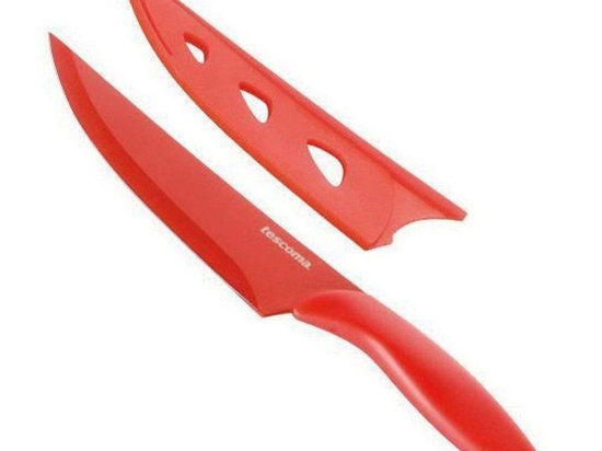 Μαχαίρι Chef Presto 863088 13cm Red Tescoma Ανοξείδωτο Ατσάλι