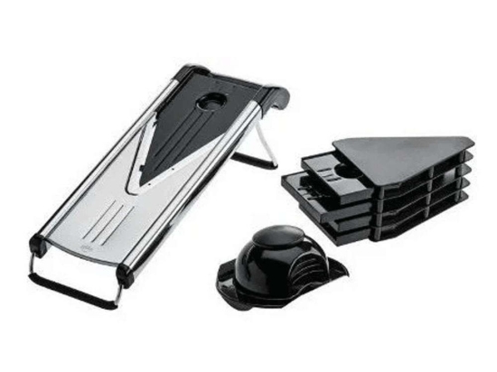 Μαντολίνο Super Slicer 0900431000 43,5x11,5x14cm Inox-Black Kuchenprofi Ανοξείδωτο Ατσάλι