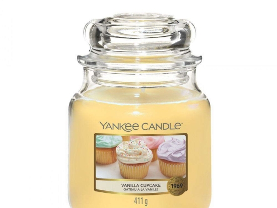 Κερί Αρωματικό Σε Βάζο Vanilla Cupcake 1093708 Medium Vanilla Yankee Candle Κερί