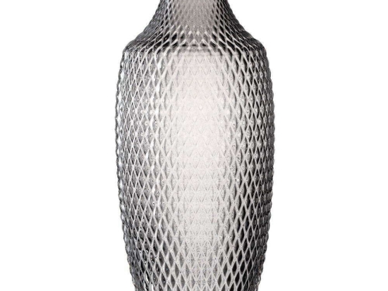 Βάζο Poesia 018676L 40cm Grey Leonardo Γυαλί