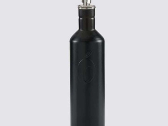 Δοχείο Λαδιού Olipac OLIPACL500GM 6x6x27,6cm 500ml Inox-Black Ανοξείδωτο Ατσάλι