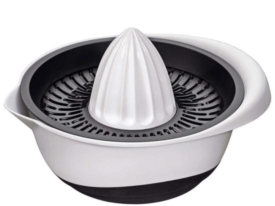 Λεμονοστίφτης Easy 18,5x11,5x16cm 60ml White-Black Kuchenprofi Πλαστικό