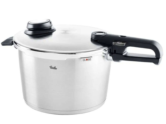 Χύτρα Ταχύτητας Vitaquick® Premium 602-810-08-000/0 26cm 8lt Inox-Black Fissler 8lt Ανοξείδωτο Ατσάλι