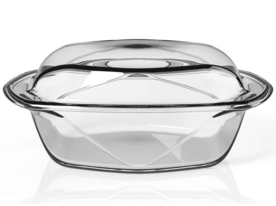 Γάστρα Chef Table 69568 25x15x10cm Clear Cook-Shop Γυαλί