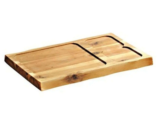 Πλατώ Σερβιρίσματος Bbq Acacia 28196 37,5x24x1,8cm Natural Kesper Ξύλο