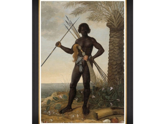 Κάδρο African Man By Eckhout FA13100 70X100 MindTheGap Κάθετοι Ξύλο