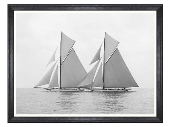 Κάδρο America’s Cup - Reliance And Shamrock 1903 FA13187 80X60 MindTheGap Οριζόντιοι Ξύλο