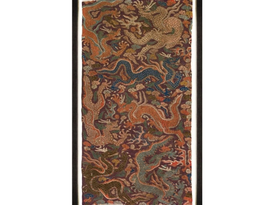 Κάδρο Dragons Chasing Pearls FA13172 60X110 MindTheGap Κάθετοι Ξύλο