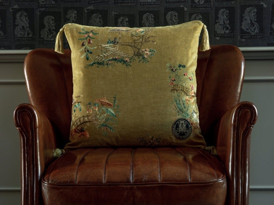 Μαξιλάρι Διακοσμητικό (Με Γέμιση) Chinoiserie LC40054 MindTheGap 50Χ50 100% Βαμβάκι