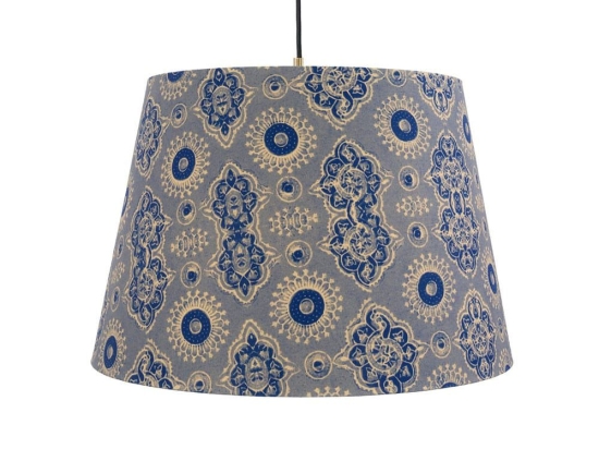 Φωτιστικό Οροφής Ajrak Grey CL50220 35X45X30Cm MindTheGap Μέταλλο,Ύφασμα