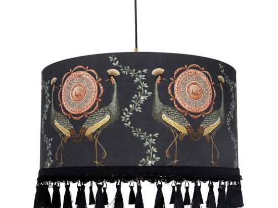 Φωτιστικό Οροφής Garden Birds CL50243 45X28Cm MindTheGap Μέταλλο,Ύφασμα