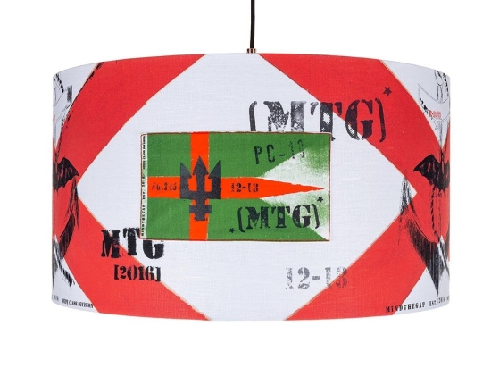 Φωτιστικό Οροφής Naval Flags CL50300 45X28Cm MindTheGap Μέταλλο,Ύφασμα