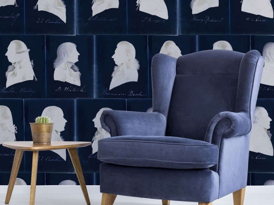 Ταπετσαρία Dutch Portraits Blue WP20186 Blue-White MindTheGap 52x300cm