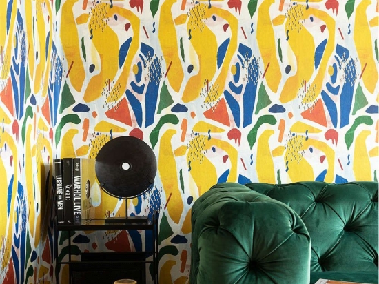 Ταπετσαρία Extravagancy WP20534 Yellow-Blue-Green-White MindTheGap 52x300cm