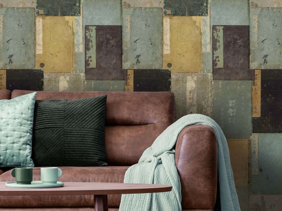 Ταπετσαρία Imperfection WP20338 Blue-Grey-Brown MindTheGap 52x300cm