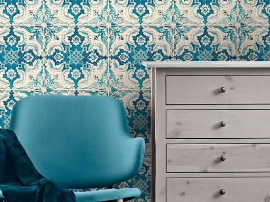 Ταπετσαρία Longwy WP20180 Blue-Taupe MindTheGap 52x300cm
