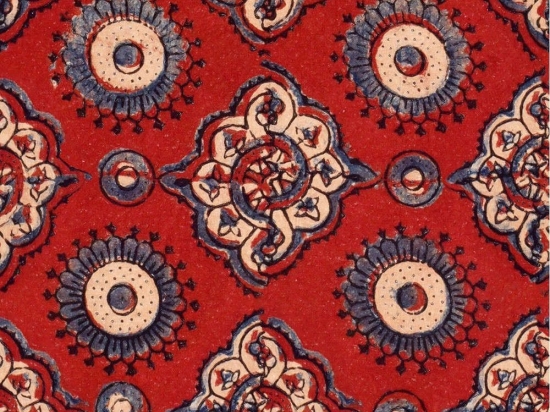 Ταπετσαρία Madder WP20502 Red-Blue-Taupe MindTheGap 52x300cm