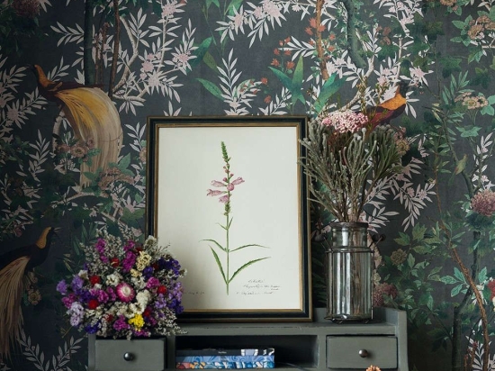 Ταπετσαρία Royal Garden Grey WP20456 Grey-Taupe-Red-Brown MindTheGap 52x300cm