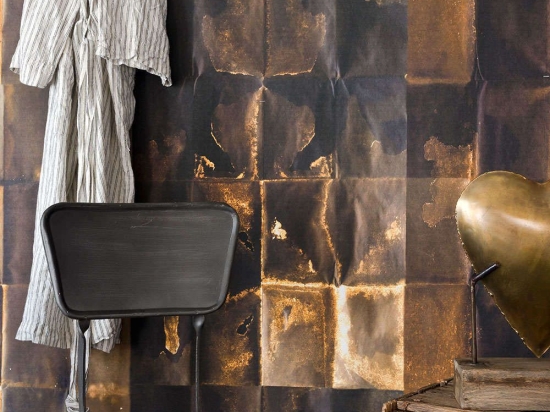 Ταπετσαρία Shibui Copper WP20347 Gold-Black MindTheGap 52x300cm