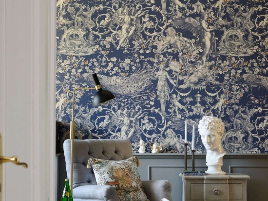 Ταπετσαρία The Promise Land Sapphire WP20486 Purple-Taupe-Grey MindTheGap 52x300cm