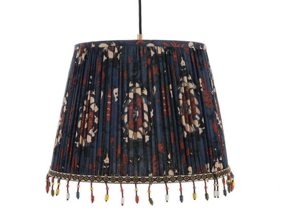 Φωτιστικό Οροφής Flourish Blue CL50345 ø25xø35xH25 Blue-Multi MindTheGap Μέταλλο,Ύφασμα