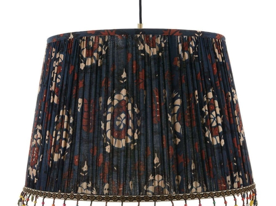 Φωτιστικό Οροφής Flourish Blue CL50357 ø45xø55xH35 Blue-Multi MindTheGap Μέταλλο,Ύφασμα