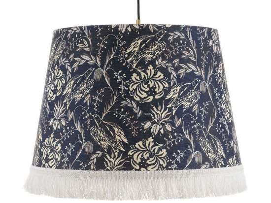 Φωτιστικό Οροφής Folk Tale CL50381 ø45xø55xH35 Dark Blue-White MindTheGap Μέταλλο,Ύφασμα