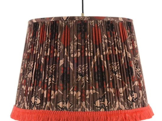 Φωτιστικό Οροφής Malmkrog CL50352 ø45xø55xH35 Brown-Multi MindTheGap Μέταλλο,Ύφασμα