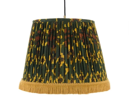 Φωτιστικό Οροφής Zold CL50341 ø25xø35xH25 Khaki-Yellow MindTheGap Μέταλλο,Ύφασμα