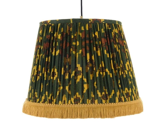 Φωτιστικό Οροφής Zold CL50347 ø35xø45xH30 Khaki-Yellow MindTheGap Μέταλλο,Ύφασμα