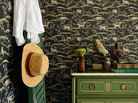 Ταπετσαρία Countryside By Night WP20541 Dark Green MindTheGap 52x300cm