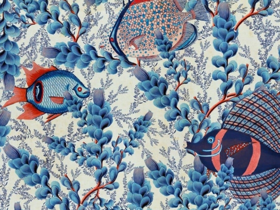 Ταπετσαρία Aquarium Wp20567 3*52X300Cm White-Blue-Orange Mindthegap 52x300cm