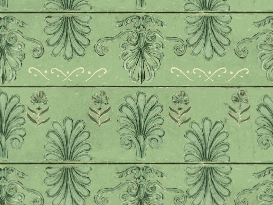 Ταπετσαρία Mykonos Villa Motif Wp30040 52X1000Cm Green Mindthegap 52x1000cm