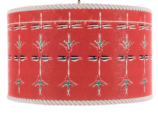 Φωτιστικό Οροφής Nautica Cl50403 Ø35X22 E27 Red-Green Mindthegap Μέταλλο,Ύφασμα