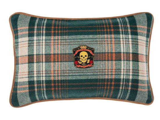 Μαξιλάρι Διακοσμητικό (Με Γέμιση) Monterey Plaid LC40155 60x40cm Multi-Green MindTheGap 60X40 60x40cm Ύφασμα