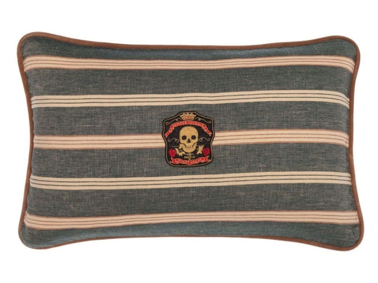 Μαξιλάρι Διακοσμητικό (Με Γέμιση) Oregon Stripes LC40157 60x40cm Multi-Blue MindTheGap 60X40 60x40cm Ύφασμα