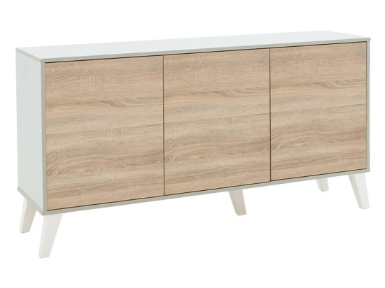Μπουφές Billie pakoworld sonoma-γκρι 149x40x77εκ