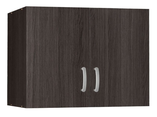 Πατάρι ντουλάπας Zelia pakoworld δίφυλλο wenge eo 79x42x60εκ