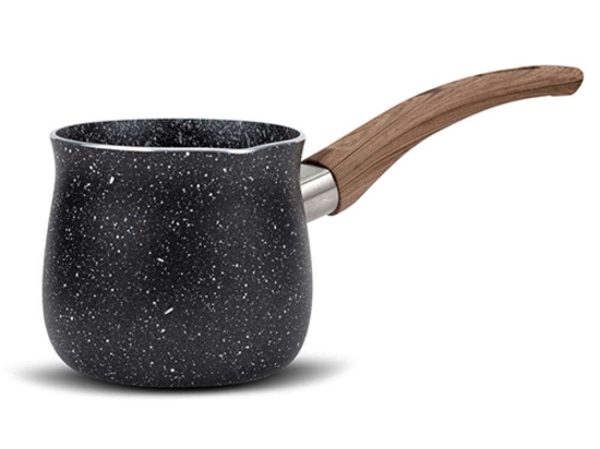 Μπρίκι Με Αντικολλητική Επίστρωση Nature 10-104-008 750ml Black-Natural Nava Αλουμίνιο