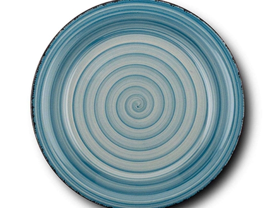 Πιάτο Φρούτου Lines 10-099-222 Φ19,5cm Blue Nava Κεραμικό