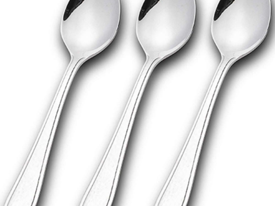 Κουταλάκια Γλυκού Siren (Σετ 3Τμχ) 10-121-033 20cm Inox Nava Ανοξείδωτο Ατσάλι