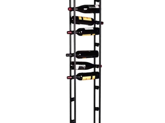 Κάβα Επιδαπέδια Anna 1990202 25x12,5x135cm Black Mirrors & More Μέταλλο