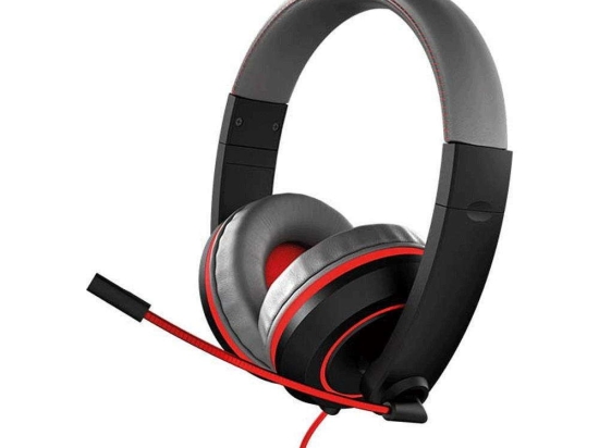 Ακουστικά XH-100S XH100SUNI-11-MU Black-Red Gioteck