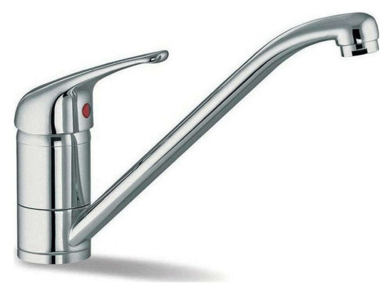 Μπαταρία Κουζίνας Modo 095191001 Chrome Pyramis Μέταλλο
