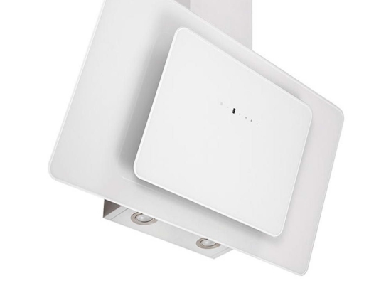 Απορροφητήρας Καμινάδα Fiero 065023301 60cm White Pyramis Γυαλί