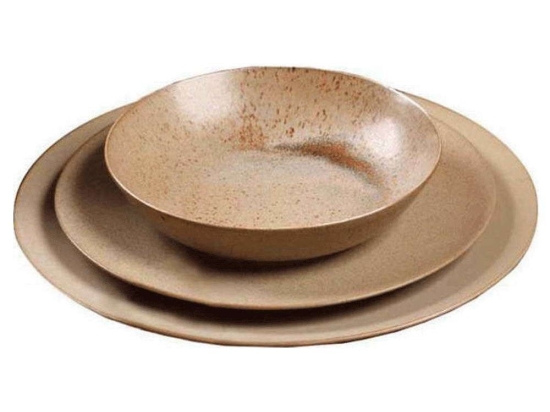 Σερβίτσιο Πιάτα Φαγητού Sandy (Σετ 20Τμχ) 47.500.40 Beige Cryspo Trio 20 τμχ Πορσελάνη