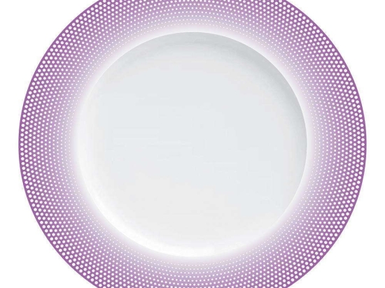 Σερβίτσιο Πιάτα Φαγητού Bonito (Σετ 20Τμχ) 24.453.40 Purple Cryspo Trio 20 τμχ Πορσελάνη
