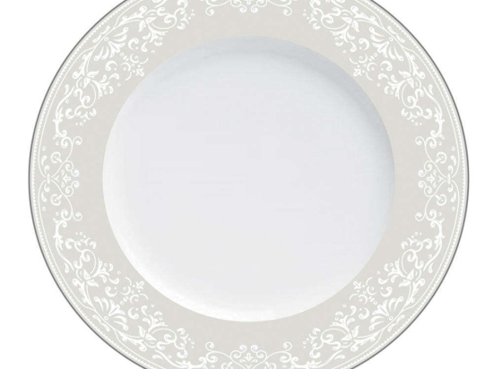 Σερβίτσιο Πιάτα Φαγητού Passion (Σετ 72Τμχ) 24.262.30 Beige-Multi Cryspo Trio 72 τμχ Πορσελάνη