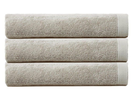 Πετσέτα 02.104.05 Light Grey Cryspo Trio Σώματος 90x150cm 100% Βαμβάκι