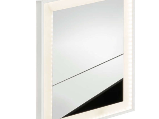 Καθρέπτης Με Φωτισμό Και Πλαίσιο LD-WM-6080 22W 60x80cm White Karag Ανοξείδωτο,Γυαλί
